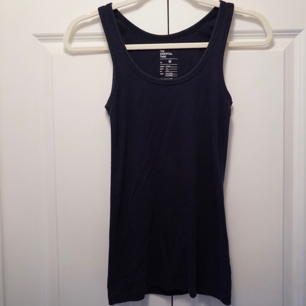 Navy Blue Tank Top